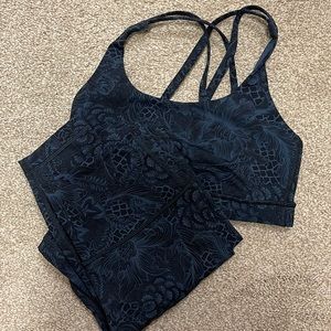 Matching bra and leggings lululemon